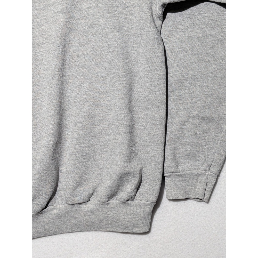 Hanes Aspen Embroidered Crewneck Sweatshirt Mens L Gray Ski Resort 90s - Picture 11 of 13